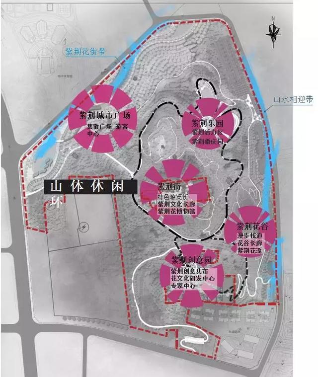 紫荊花公園平面設計圖