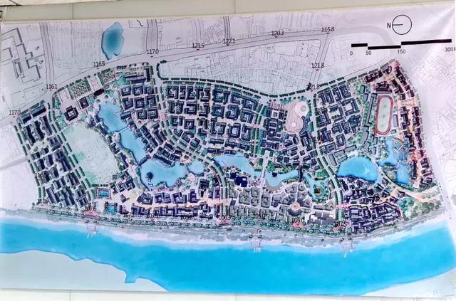 太平古城改造項目規劃圖。