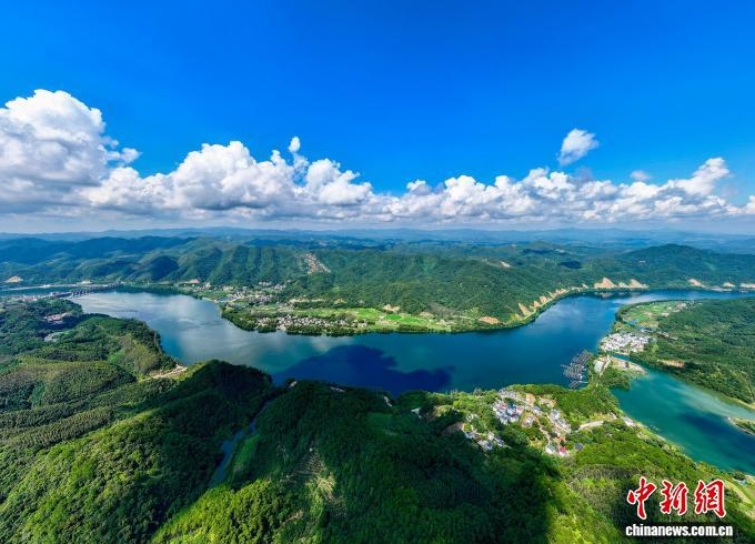 京南鎮古欖村的山水風光。 京南鎮古欖村的山水風光。