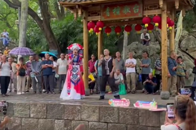 影片｜桂黔滇山歌手柳州「趕歌圩」慶中秋