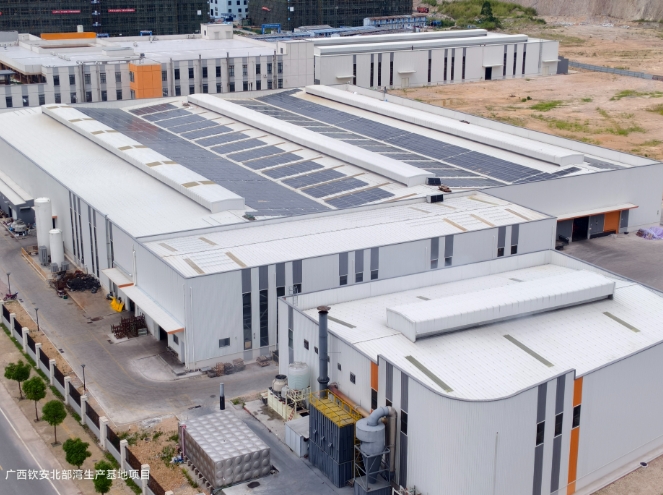 廣西欽安科技有限公司已建好廠區。 廣西欽安科技有限公司已建好廠區。
