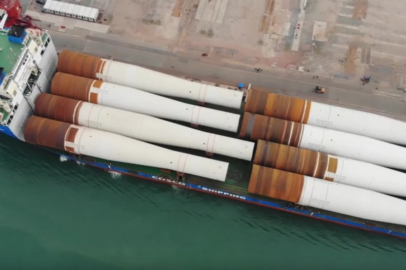 影片｜廣西離岸風電裝備批量出口歐洲