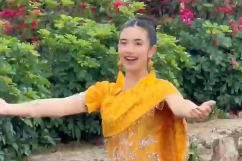 影片｜柬埔寨珍娜公主在南寧錄製《我心嚮往》MV