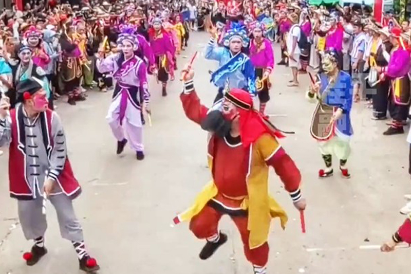 影片｜非遺英歌舞出圈桂平大洋民俗盛會熱鬧上演