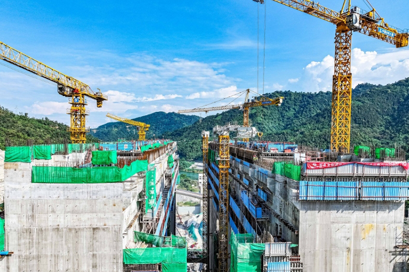 影片｜百色水利樞紐通航設施工程建設進入衝刺階段