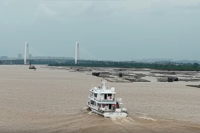 影片｜平陸運河首艘指揮管理船正式交付使用