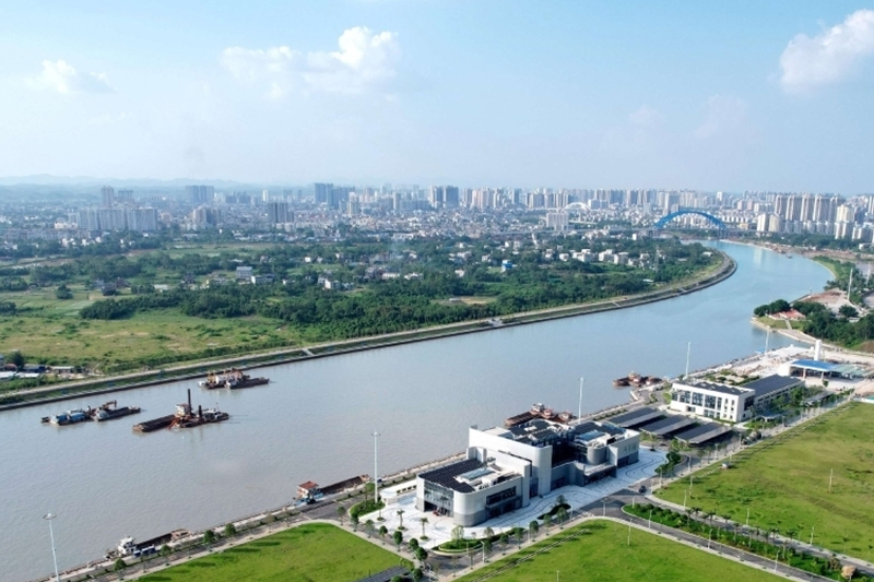 影片｜平陸運河建成通航貨主到場搶時省錢